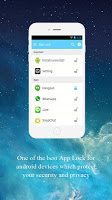 Galaxy Theme for AppLock Pro Ekran Görüntüsü 3