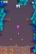 The Floor is lava : Tap to jump poster