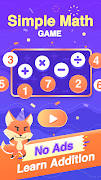 Simple Math - Crazy easy math game اسکرین شاٹ 2