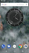 Classic Black Clock Widget screenshot 3