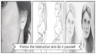 Easy Pencil Sketch Tutorial اسکرین شاٹ 2