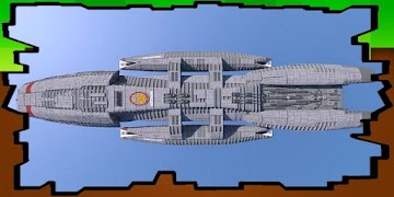 Battlestar Galactica Map Minecraft اسکرین شاٹ 1