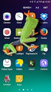 Frog walking on screen joke اسکرین شاٹ 2