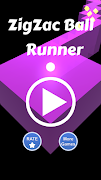 Ball Zigzag Runner poster