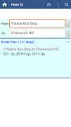 Mysore Bus Info screenshot 2