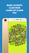 Super War Base Layouts COC TH7 截图 5