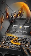 Neon Vampire Bat Hero Keyboard Theme for Android screenshot 2