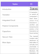 Basic Electronics - An offline app for students capture d'écran 7