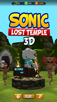 Subway Sonic 3D Run Surf poster