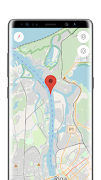 برنامه‌نما Riga offline map عکس از صفحه