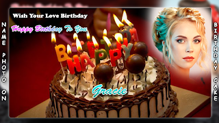 Birthday Cake With Name And Photo 截圖 2