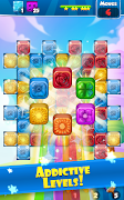 Flower Blast Cubes Affiche