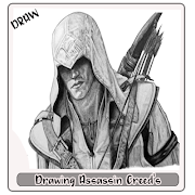 Cómo dibujar el credo de Assassin para fans Poster
