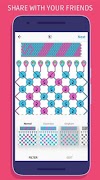 Friendship Bracelet generator اسکرین شاٹ 2