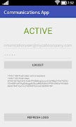 Communications App imagem de tela 1