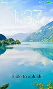 Lake Lock Screen App اسکرین شاٹ 2