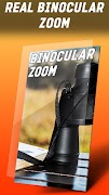 câmera de zoom mega binóculos Cartaz