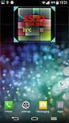 Weather Clock And Date Widget syot layar 1