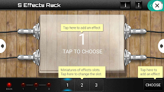 برنامه‌نما S Effects Rack عکس از صفحه