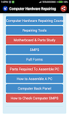 Computer Hardware Repairing Course स्क्रीनशॉट 5