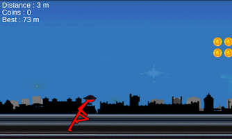 Stickman Run syot layar 1