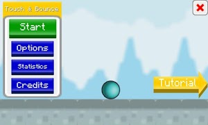 Touch & Bounce الملصق