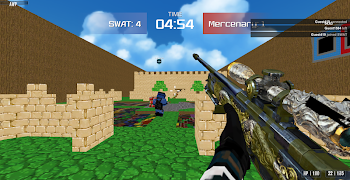 Combat Pixel Arena 3D Multiplayer 스크린샷 2