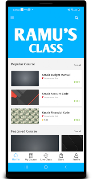 RAMU'S-The  Online Classes imagem de tela 2