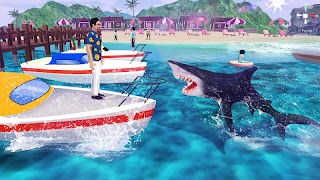 Killer Shark Attack Simulator تصوير الشاشة 2