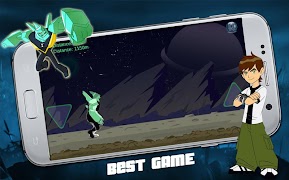 Ben 10 alien run تصوير الشاشة 2