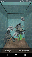 3D Aquarium LWP syot layar 2
