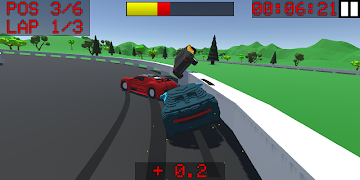 برنامه‌نما Voxel Racing عکس از صفحه