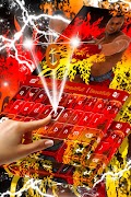 Fiery Fighter Keyboard স্ক্রিনশট 2