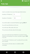PoGO XP (Pokémon GO XP Calc) স্ক্রিনশট 2