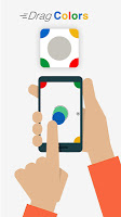 Drag colors game پوسٹر