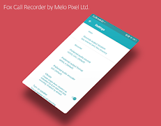 Fox - Automatic Call Recorder screenshot 4