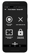 Power Button ( Screen Off one click) poster