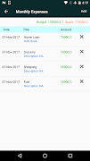 Expense Record স্ক্রিনশট 2