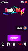 Knife hit easy capture d'écran 1