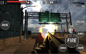 Commando Zombie Highway Game 2 ภาพหน้าจอ 6