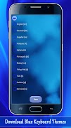 برنامه‌نما Blue Keyboard Themes عکس از صفحه