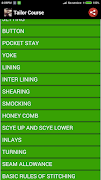 Tailor Course screenshot 3