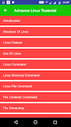 Advance Linux tutorial 截图 1