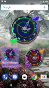Magic Analog Clock Widget syot layar 2