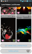 برنامه‌نما Love Pattern Lock Screen عکس از صفحه