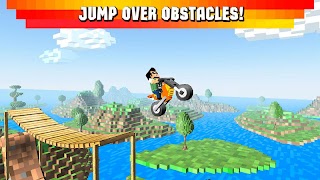 Cube Motocross: Bike Stunts 3D capture d'écran 5