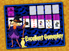Witch Klondike Solitaire screenshot 2