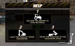 Traktor Beton Excavator: Op screenshot 1