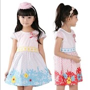 Cute Little girls chlothes syot layar 2