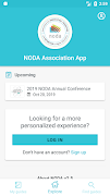 NODA Association App Screenshot 1